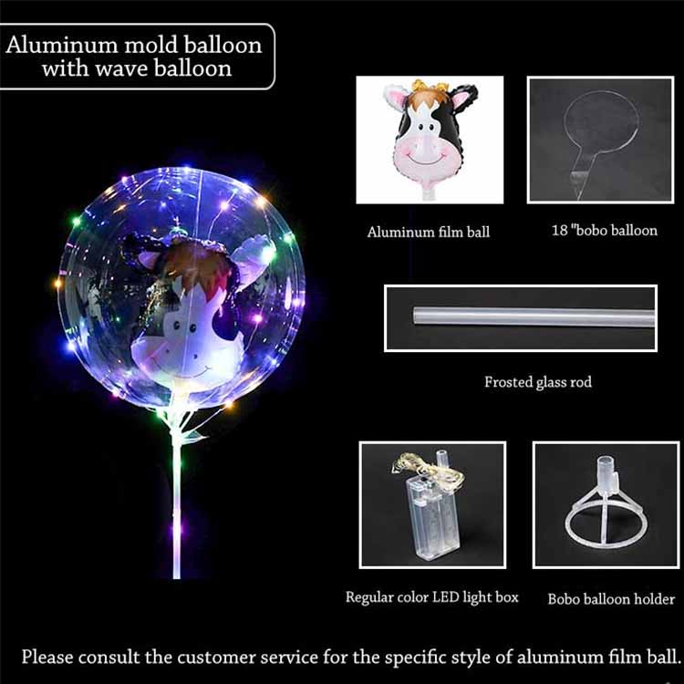 Bobo fóliový balón set