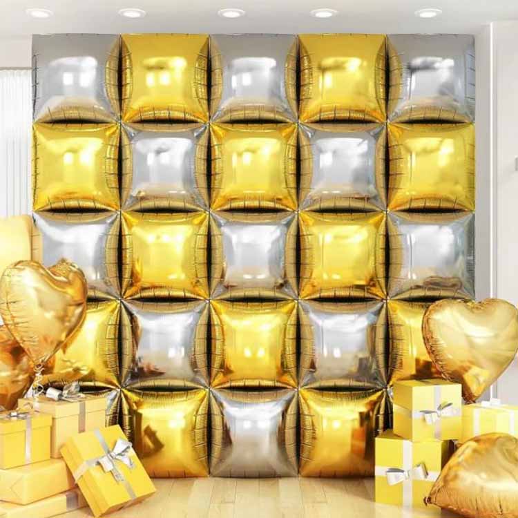 Obojstranný balón na stenu na pozadí