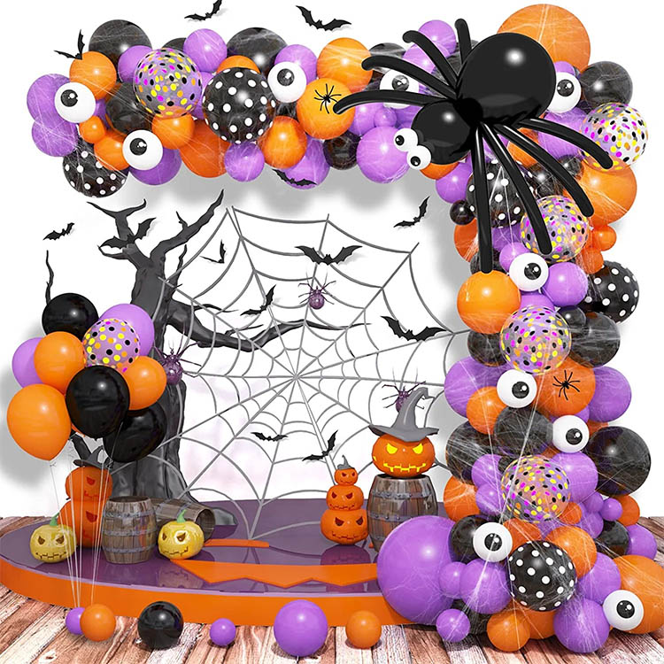 Oblúková sada Halloween Balloon Garland