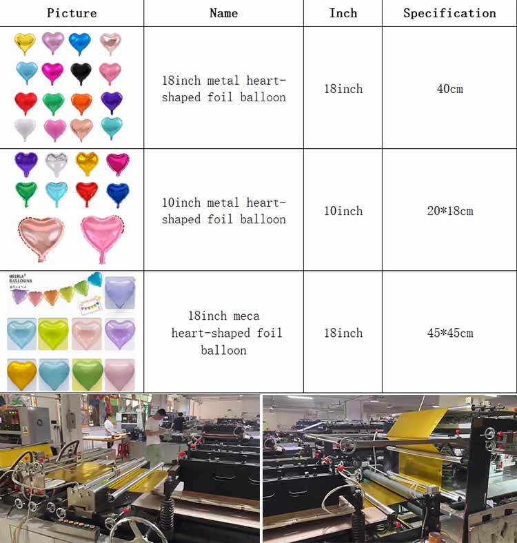 heart shaped foil balloon