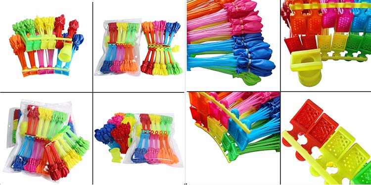 short bar water filled balloon