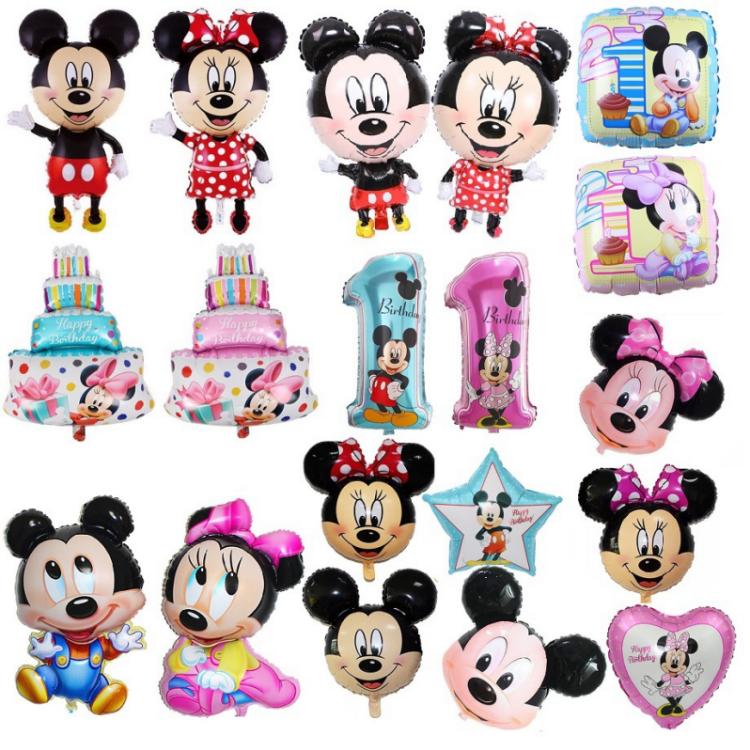 Fóliové balóniky s motívom Mickey Minnie