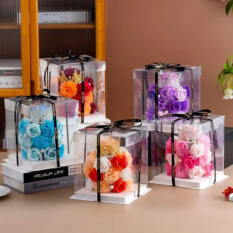 Darčeková krabička na kvety ruže