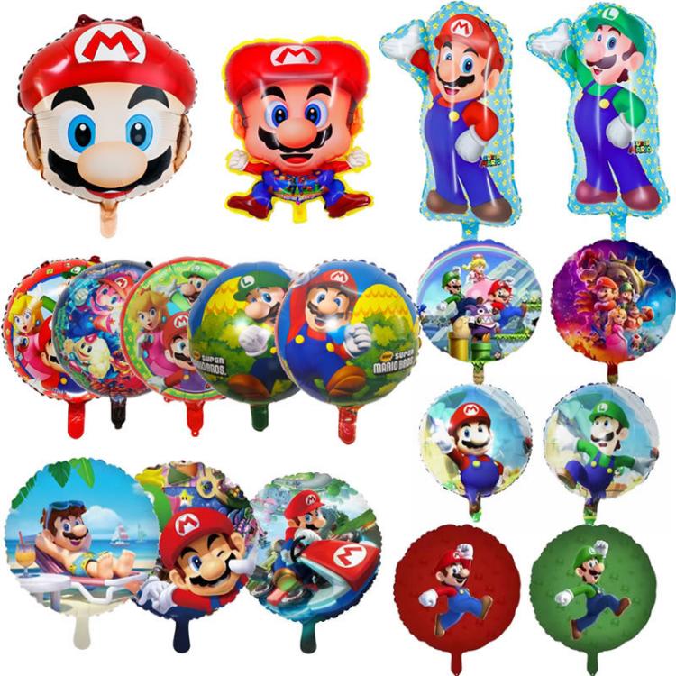 Fóliový balónik s motívom Super Mario